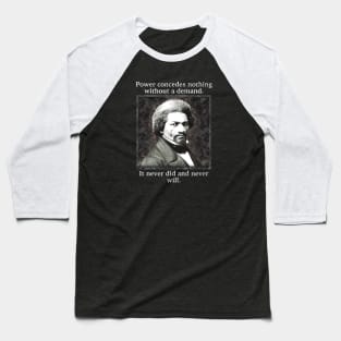 Frederick Douglass Baseball T-Shirt